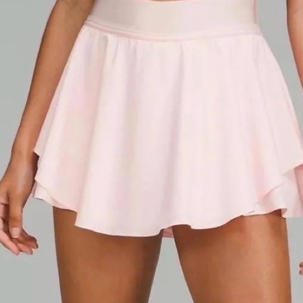 Lululemon Court Rival Tennis Skirt, Strawberry Milkshake